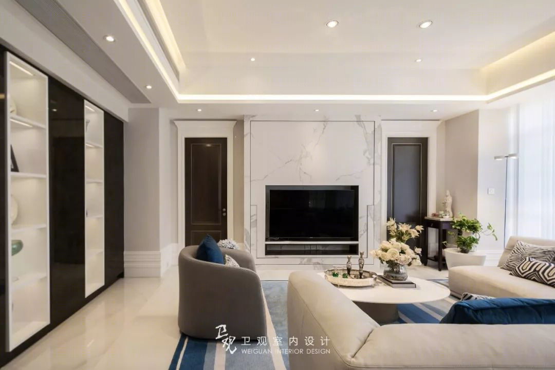 香港大宅的极简低奢之美-27