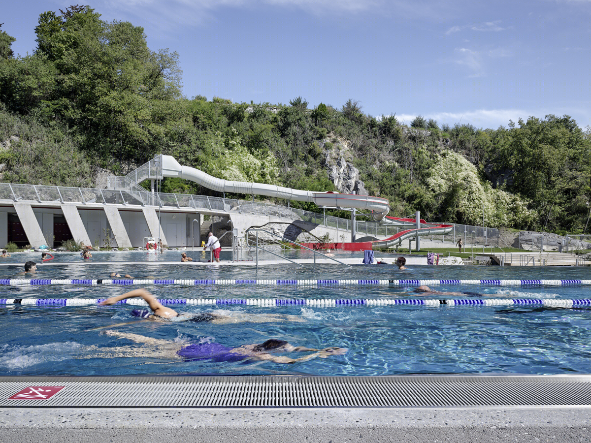 瑞士Géronde浴场翻新丨NAU & Drexler Guinand Jauslin Architekten-26