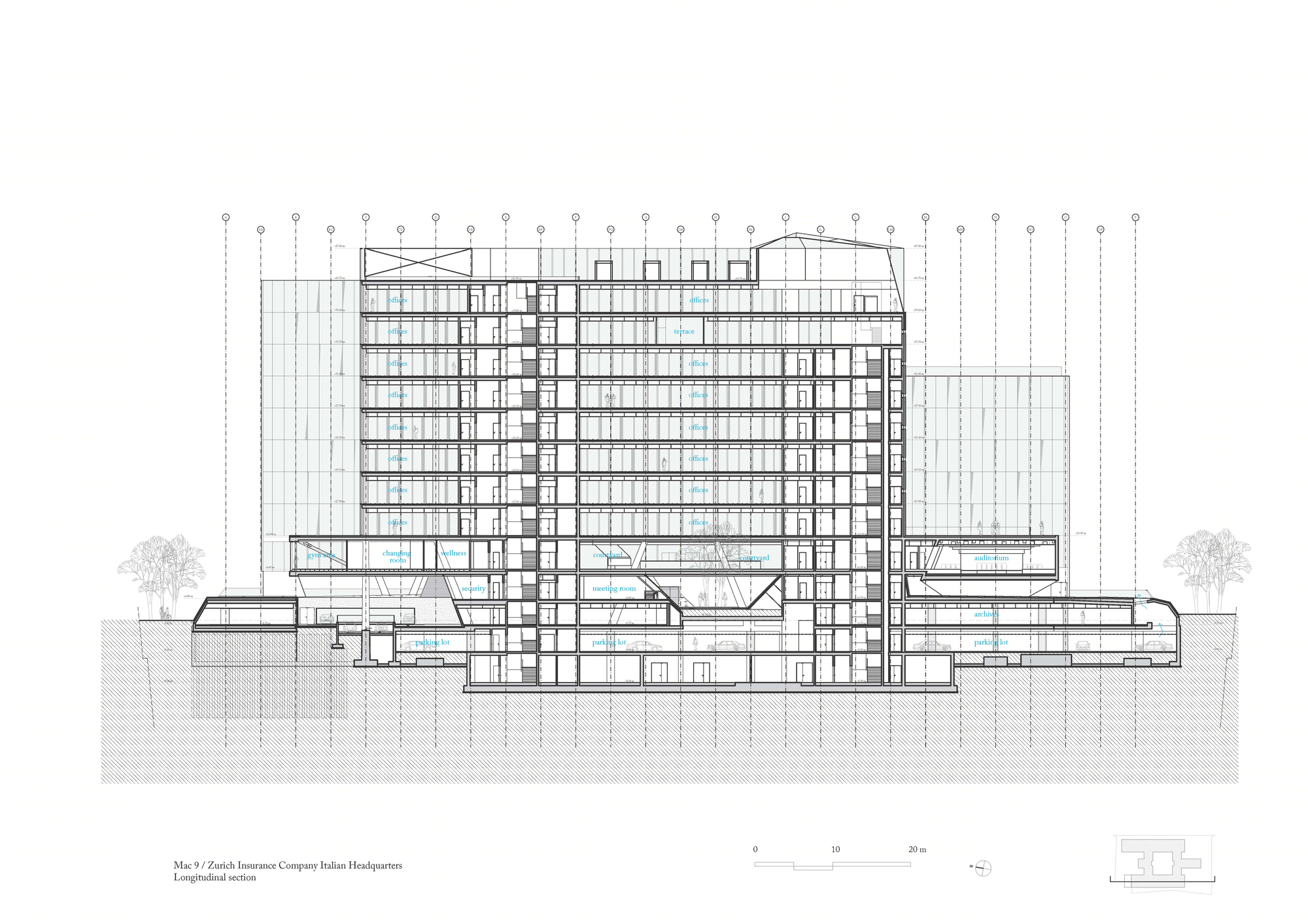 意大利保险公司总部丨Scandurra Studio Architettura-23