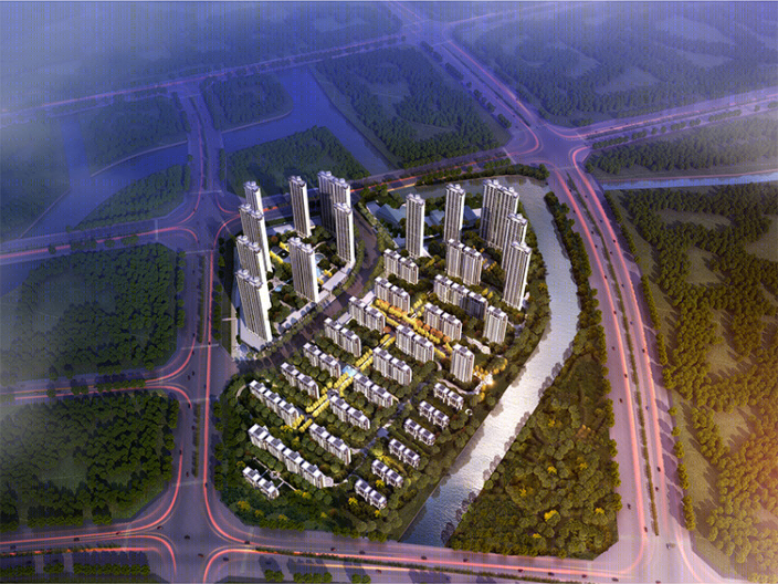 新希望蓳天府住宅景观-14