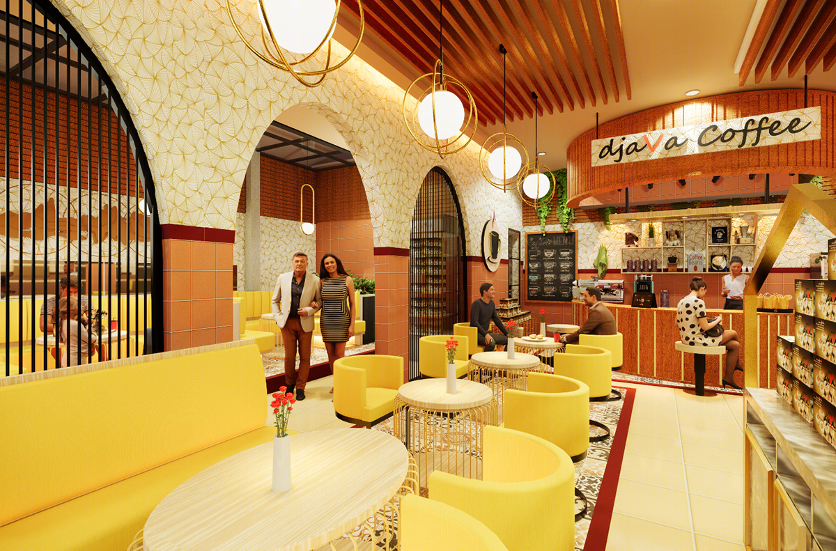 Anastasiya Gushchina丨咖啡店丨BAKPIA DJAVA CAFE | Premium Cake Shop Yogyakarta Design-2