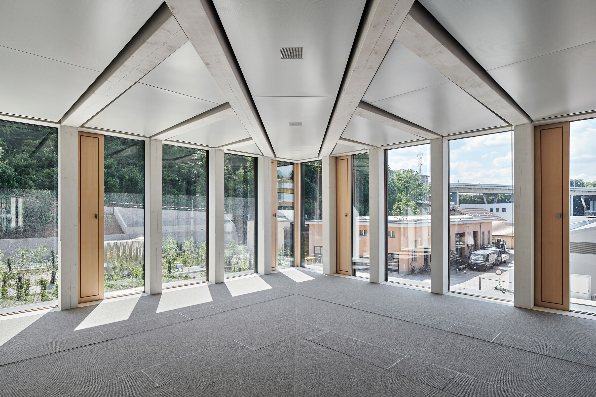 UVEK Pulverstrasse Ittigen 办公楼丨瑞士丨Berrel Kräutler Architekten-15
