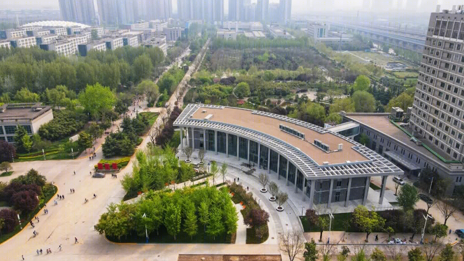 长安大学渭水校区师生服务大厅丨中国西安丨清华大学建筑设计研究院-0
