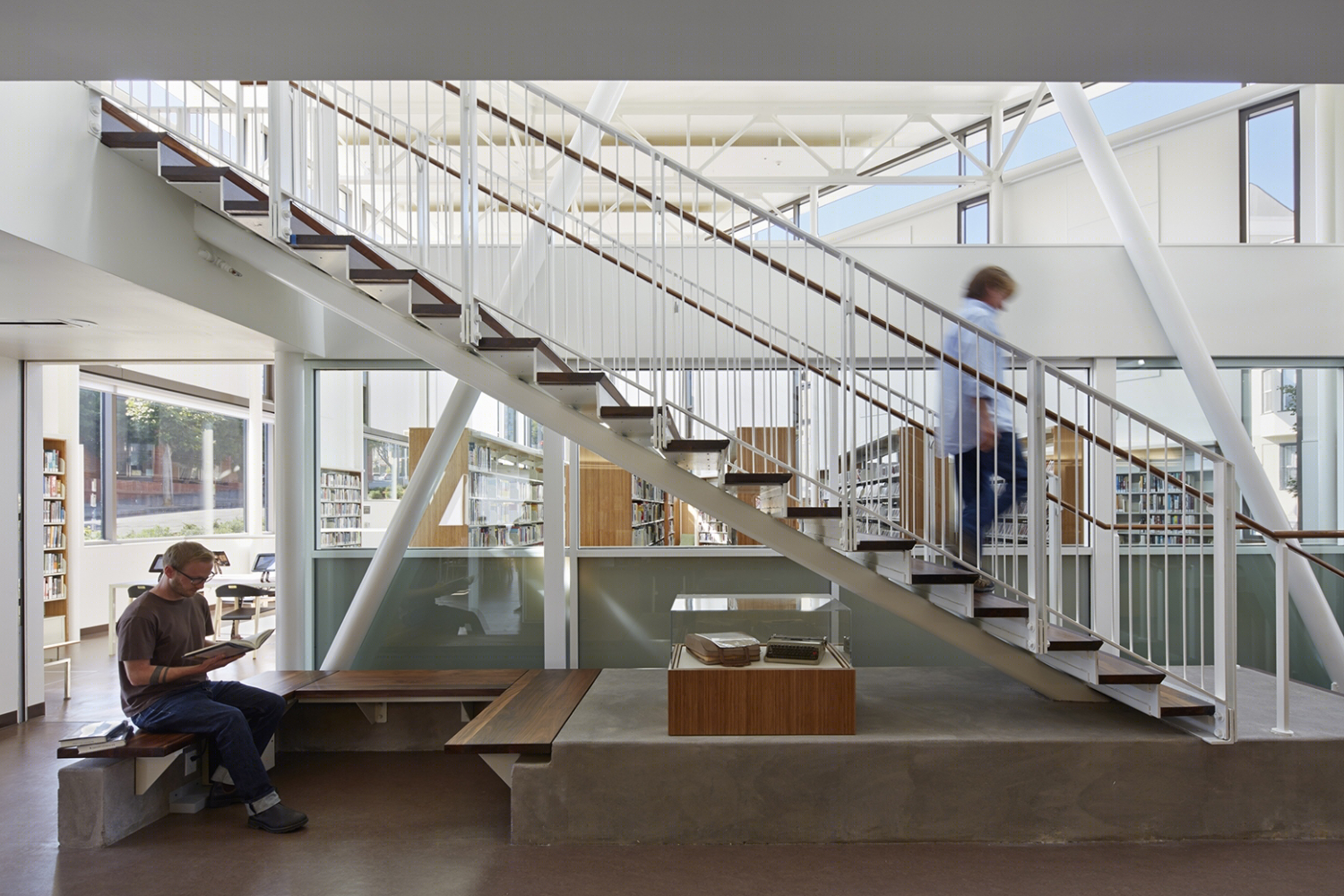 美国北滩图书馆分馆丨Leddy Maytum Stacy Architects-35