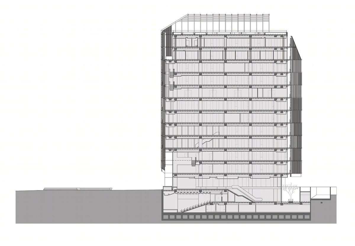 科尔多瓦橙色办公塔楼丨AFT arquitectos-26