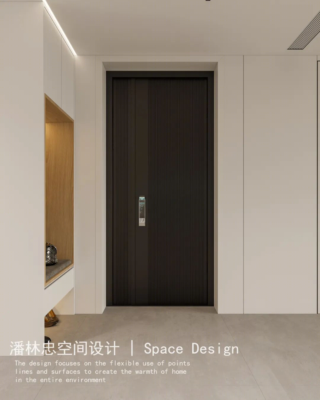 湖州祥生悦山湖 140m²现代简约家居设计丨中国湖州丨潘林忠空间设计-2