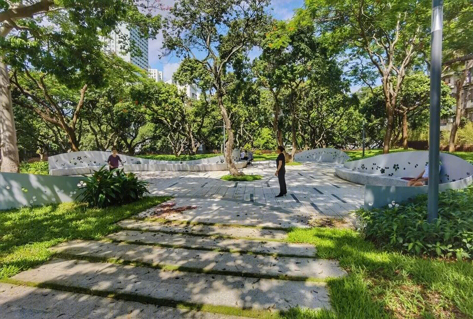 福田中康社区 | 56 棵荔枝树打造的多层次台地公园-44