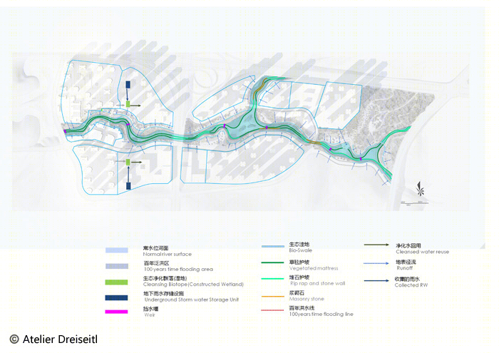 重庆双溪河生态治理景观 · 戴水道设计公司的绿色城市公园-30