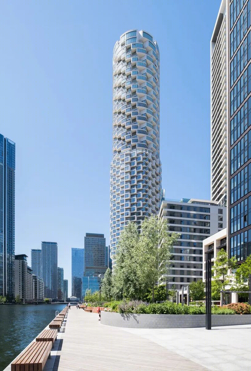 “one park drive”豪华公寓丨英国伦敦丨herzog & de meuron-3