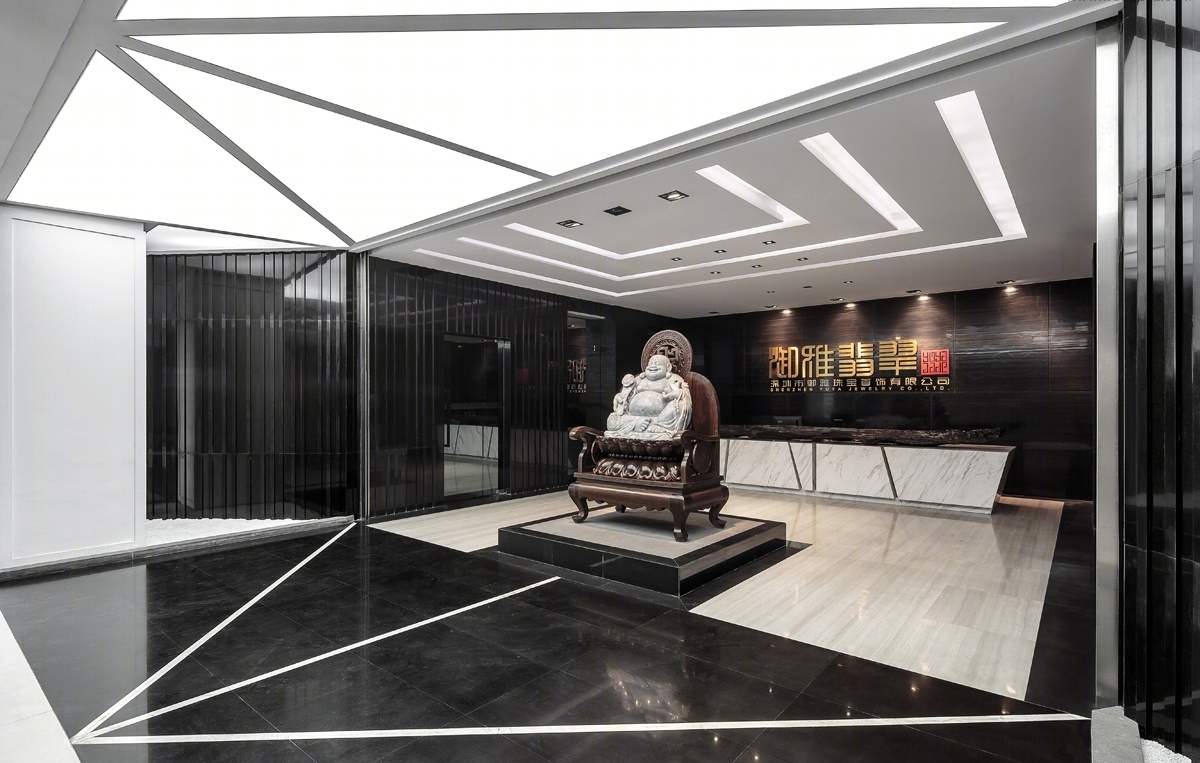 御雅翡翠 | 张凯锋设计 | 现代中式珠宝店-4