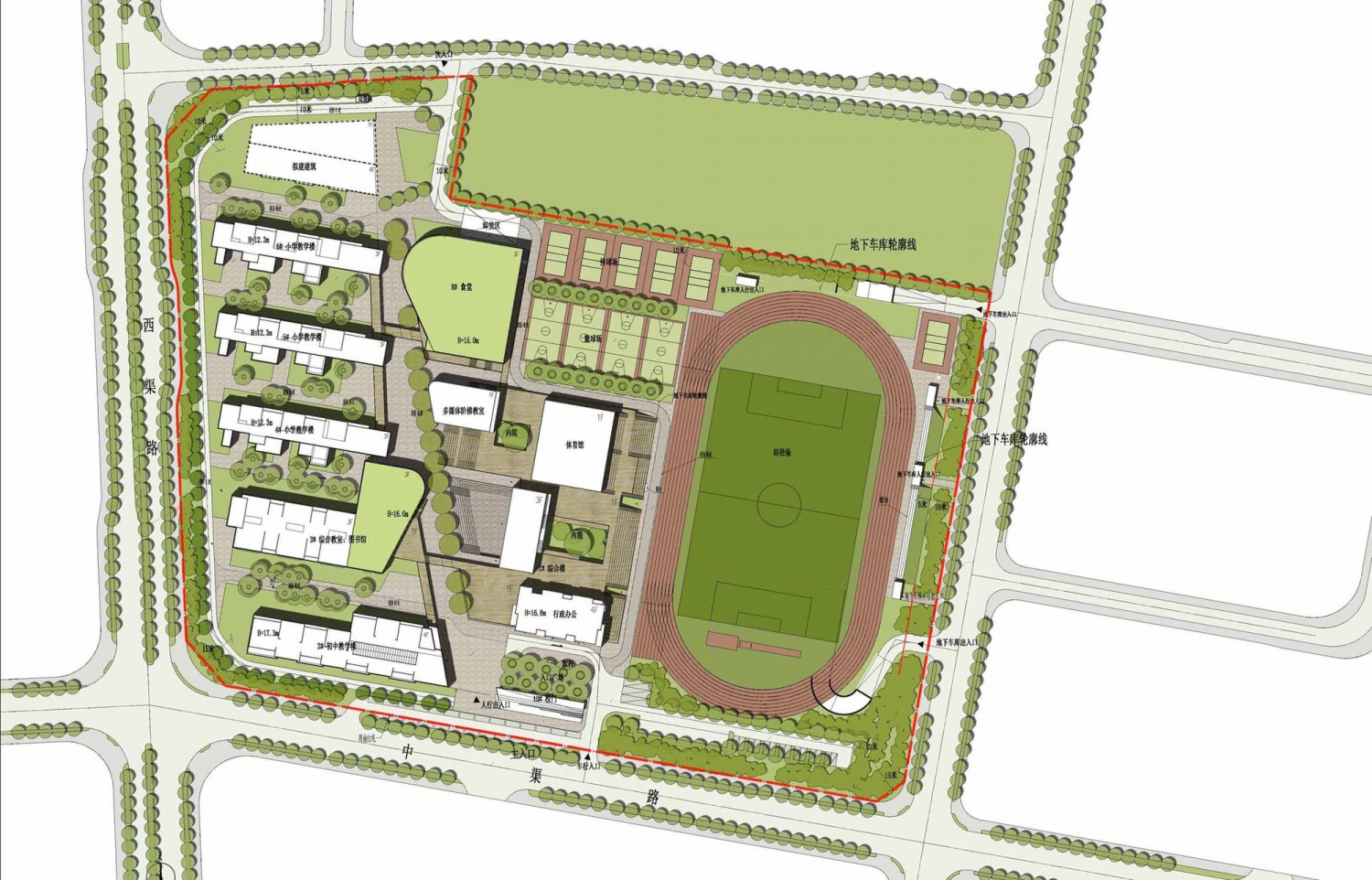 江阴市小学及初中丨BAU Brearley Architects + Urbanists-33