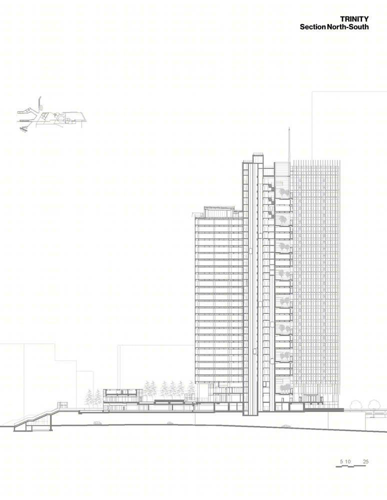 法国巴黎 La Défense 区 Trinity Tower 办公楼丨Cro&Co Architecture-61