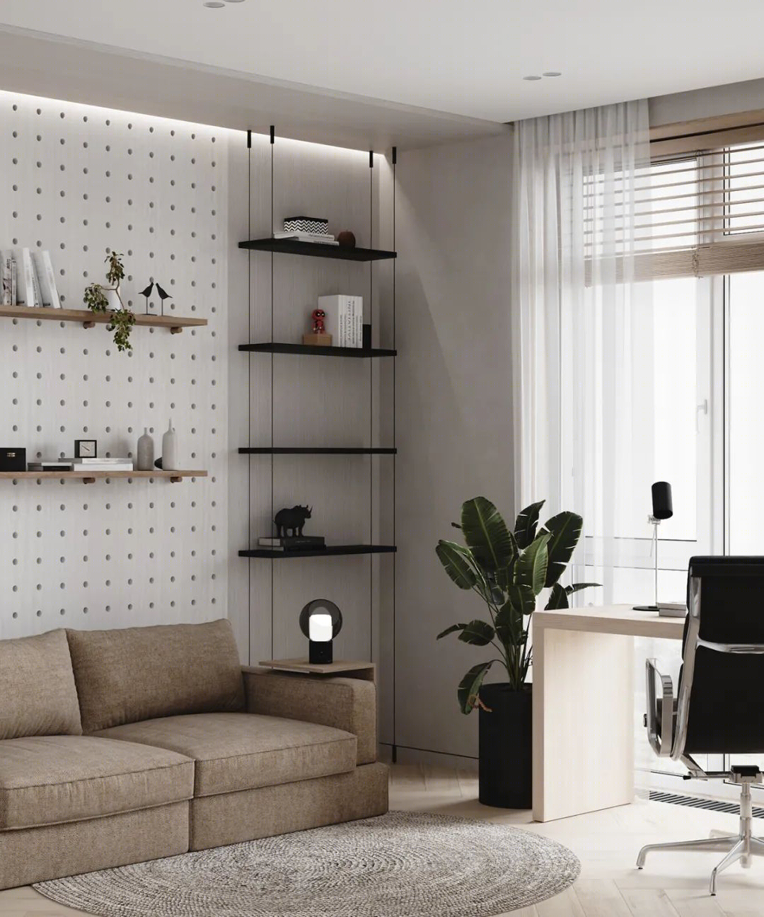 75㎡极简原木居丨Tomkin Design-42