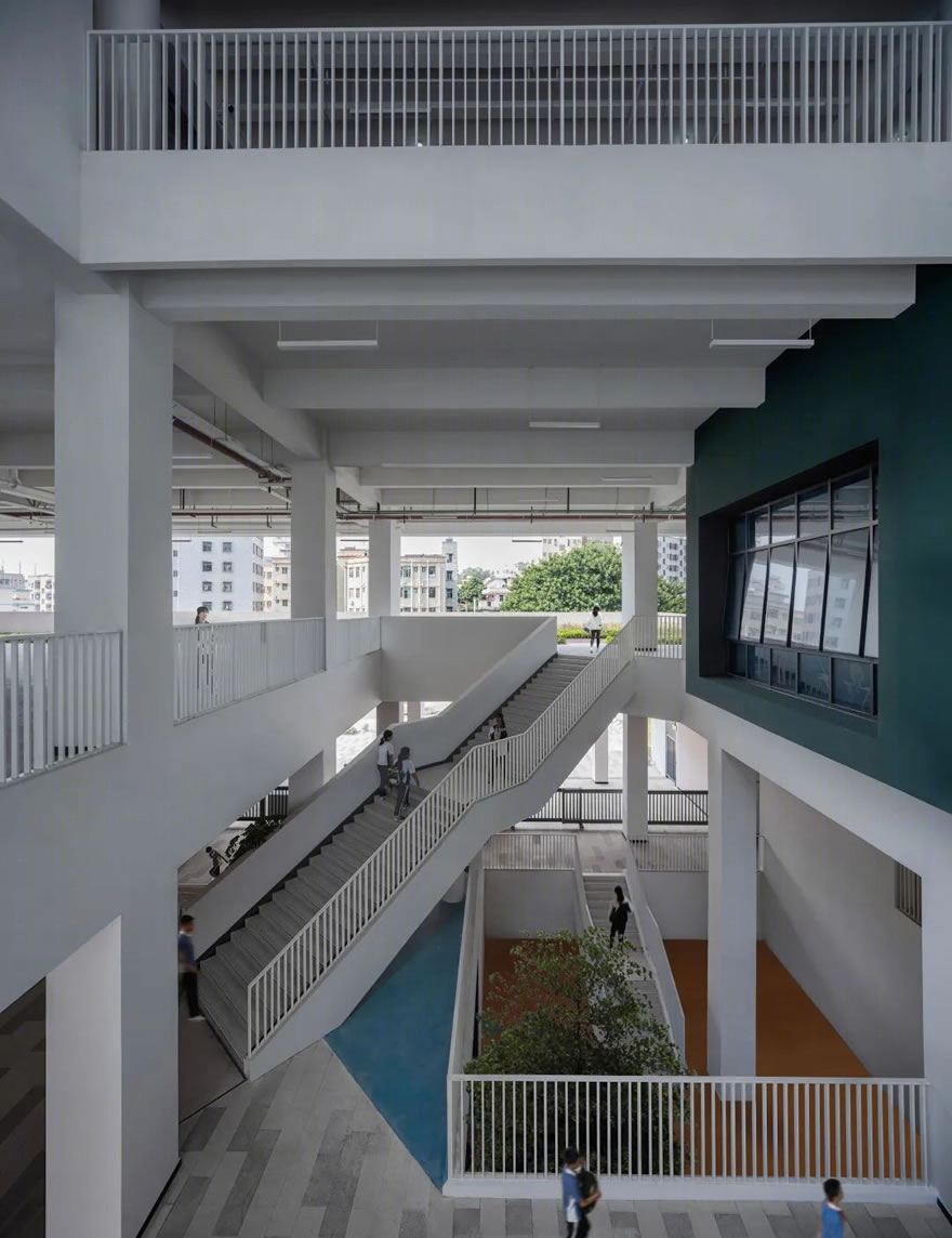 深圳市龙华区行知中学丨中国深圳丨筑博设计-120