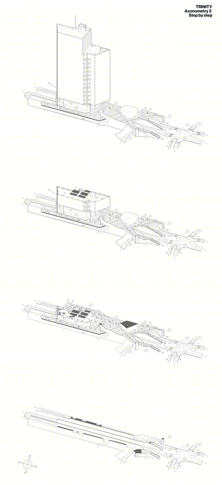 法国巴黎 La Défense 区 Trinity Tower 办公楼丨Cro&Co Architecture-63