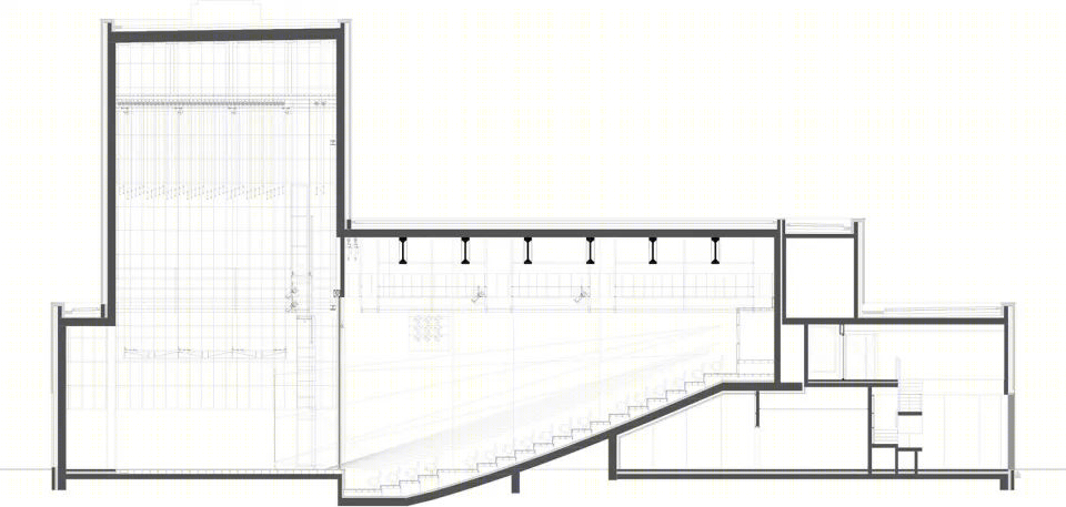 代因泽 Leie 剧院 | 白色石材构建的画卷式公共空间-38