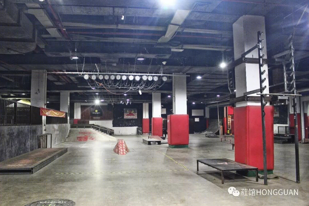 杭州聚合极限运动场馆 | 工业风美学空间-21