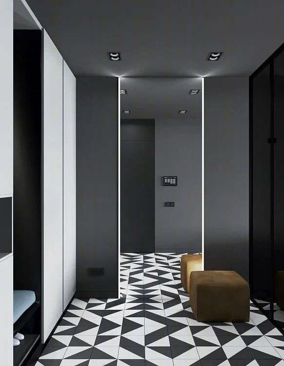 高级黑公寓 · ARTSTUDIO 的 170㎡现代空间设计丨俄罗斯-25