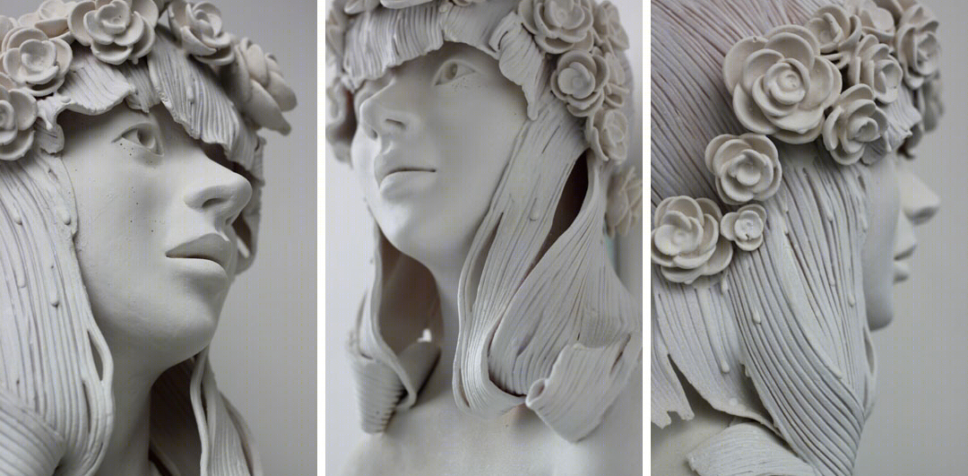自学成才的加拿大艺术家 Gosia 的手工粘土雕刻-16