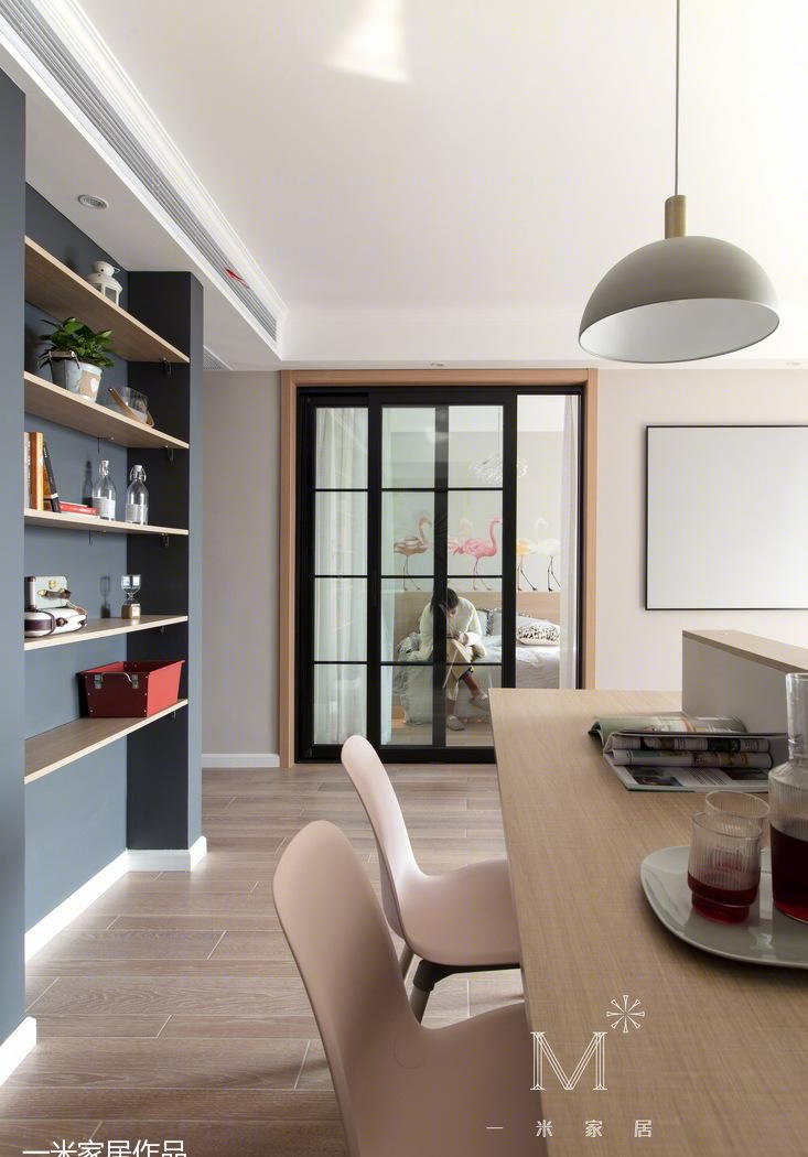 【一米家居】爱的小屋 73m² 北欧混搭-12