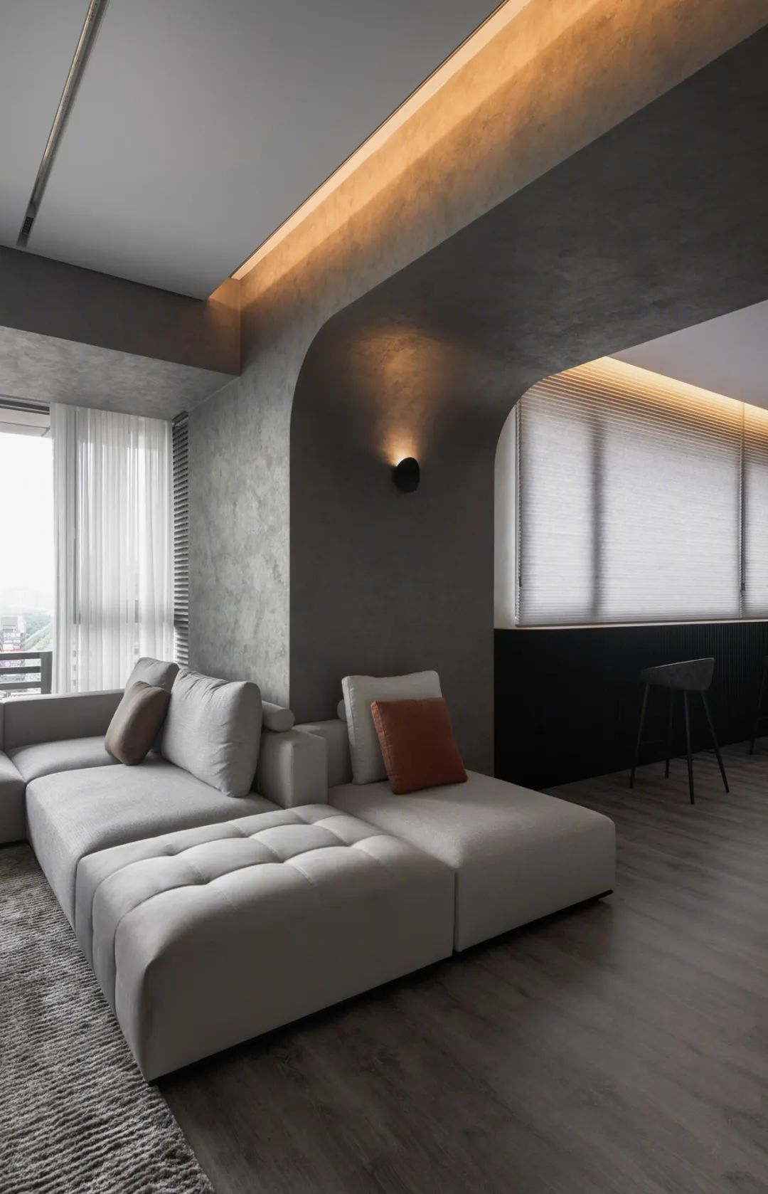 23Design 打造高级灰色空间丨中国海口丨二三设计（23Design）-58