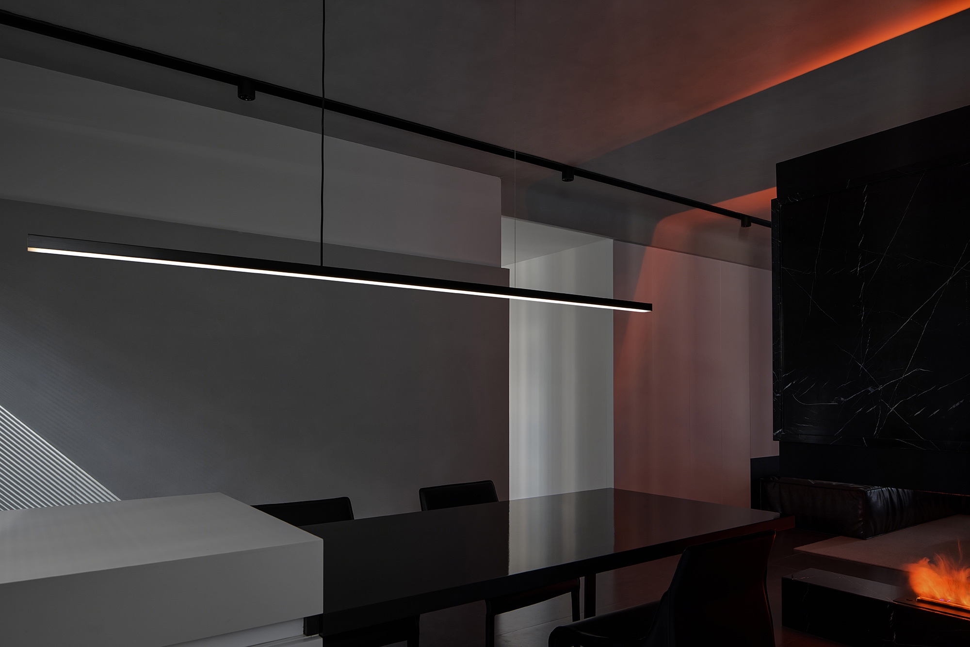 魔方盒 · 宁波东部新城现代艺术私宅丨中国宁波丨洛沿设计建筑研究室-39