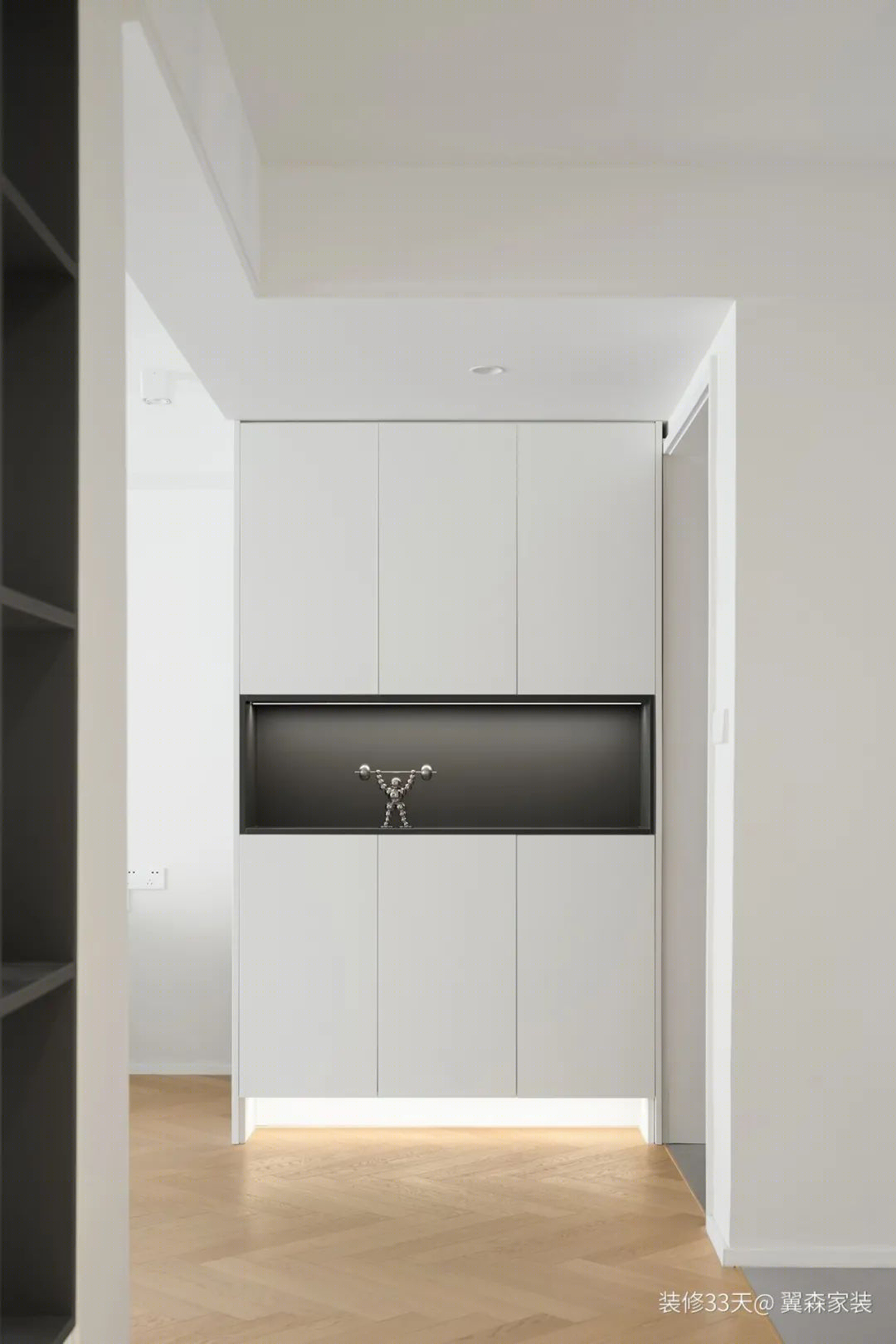 现代简约三室,打造舒适质感家居丨中国西安丨翼森家装（西安）-7