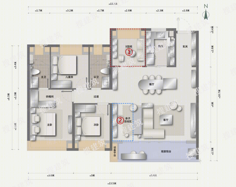 可变X空间 · 探索无限可能的居住体验丨搜建筑-186