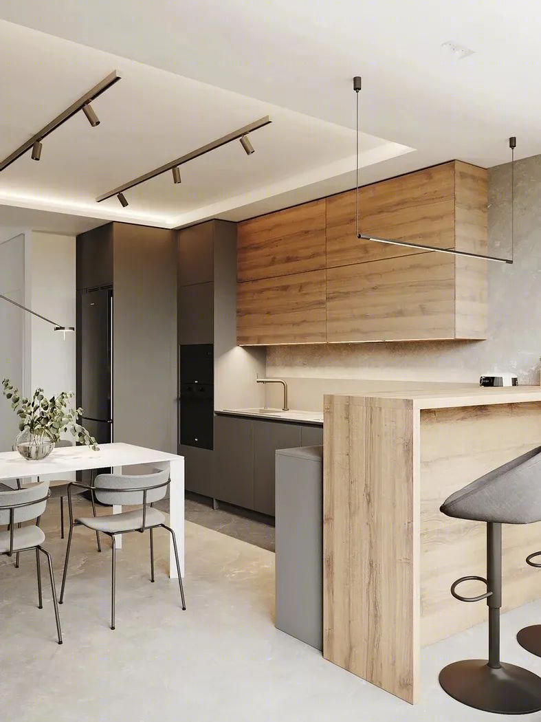 Besense 新作 | 73m²小户型，自然色调与现代简约的完美融合-7