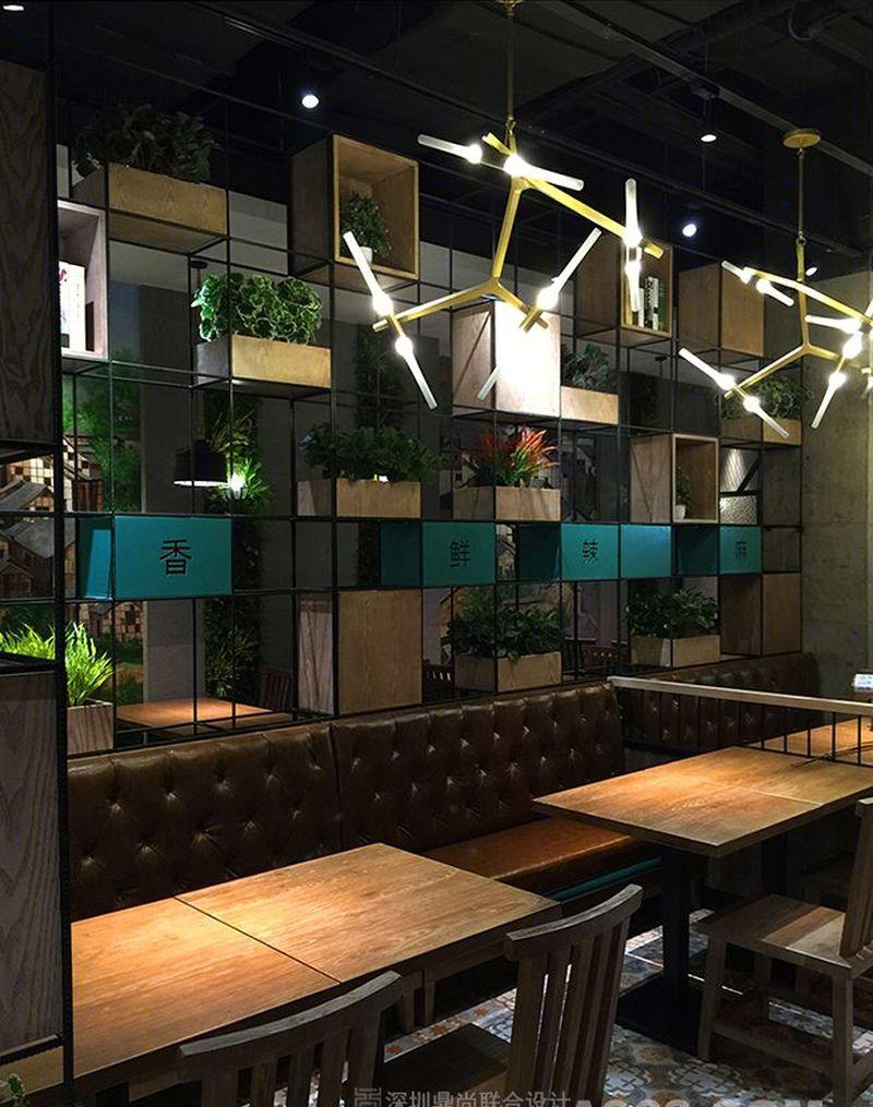深圳鼎格麻辣香锅餐厅设计(海口吾悦店)-23