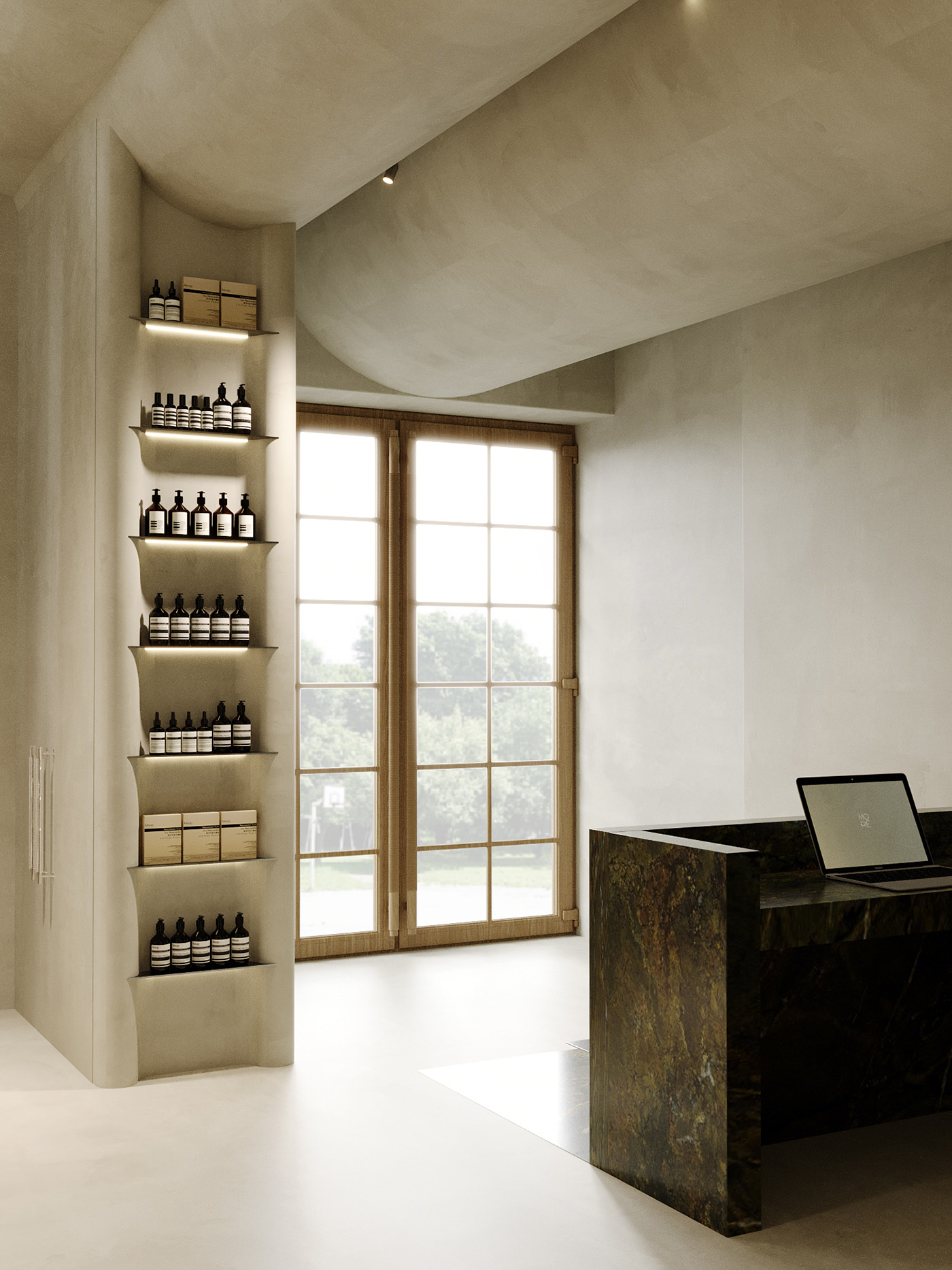 俄罗斯 美容美体会所设计-2