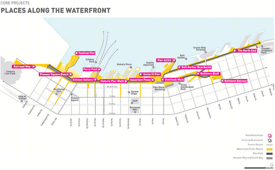 西雅图中心滨水区改造 | 城市与自然的和谐交融-56