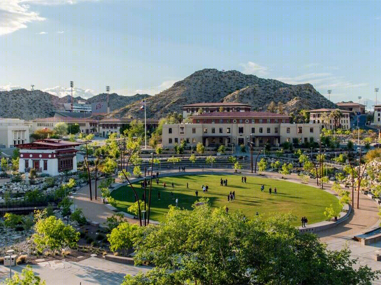 德州大学 El Paso 校区世纪广场-8