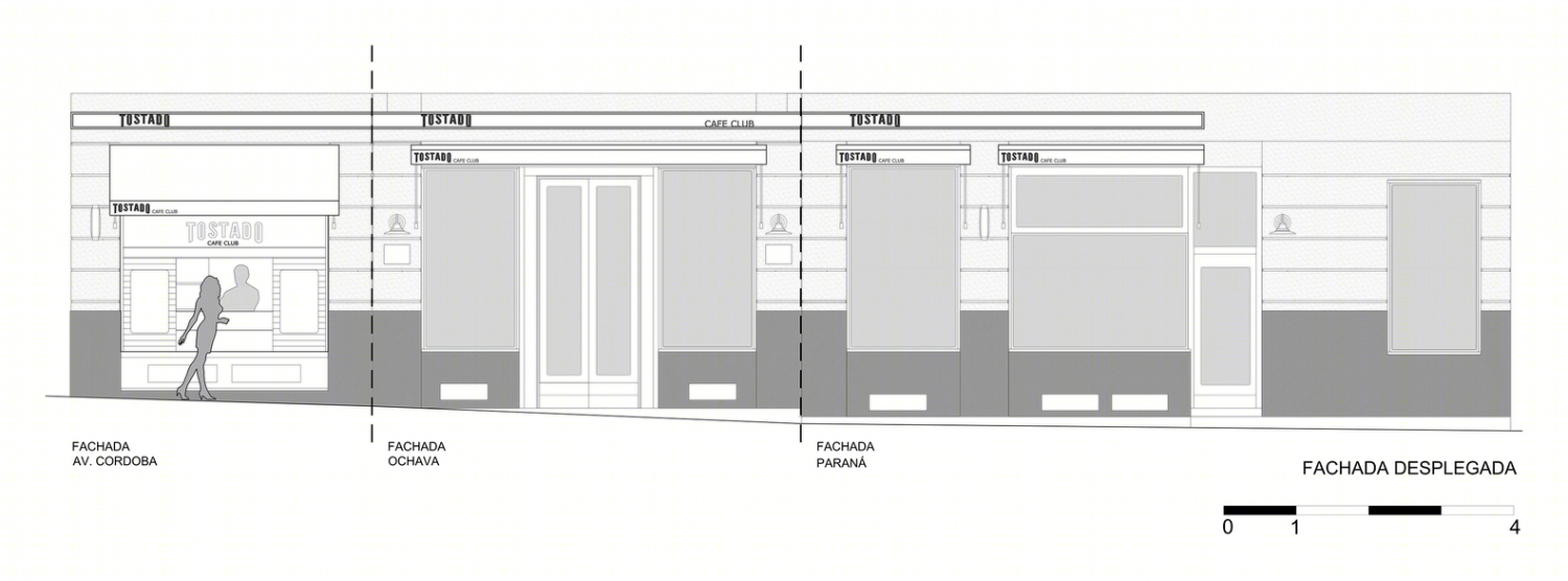 阿根廷Tostado咖啡俱乐部丨Hitzig Militello Arquitectos-56