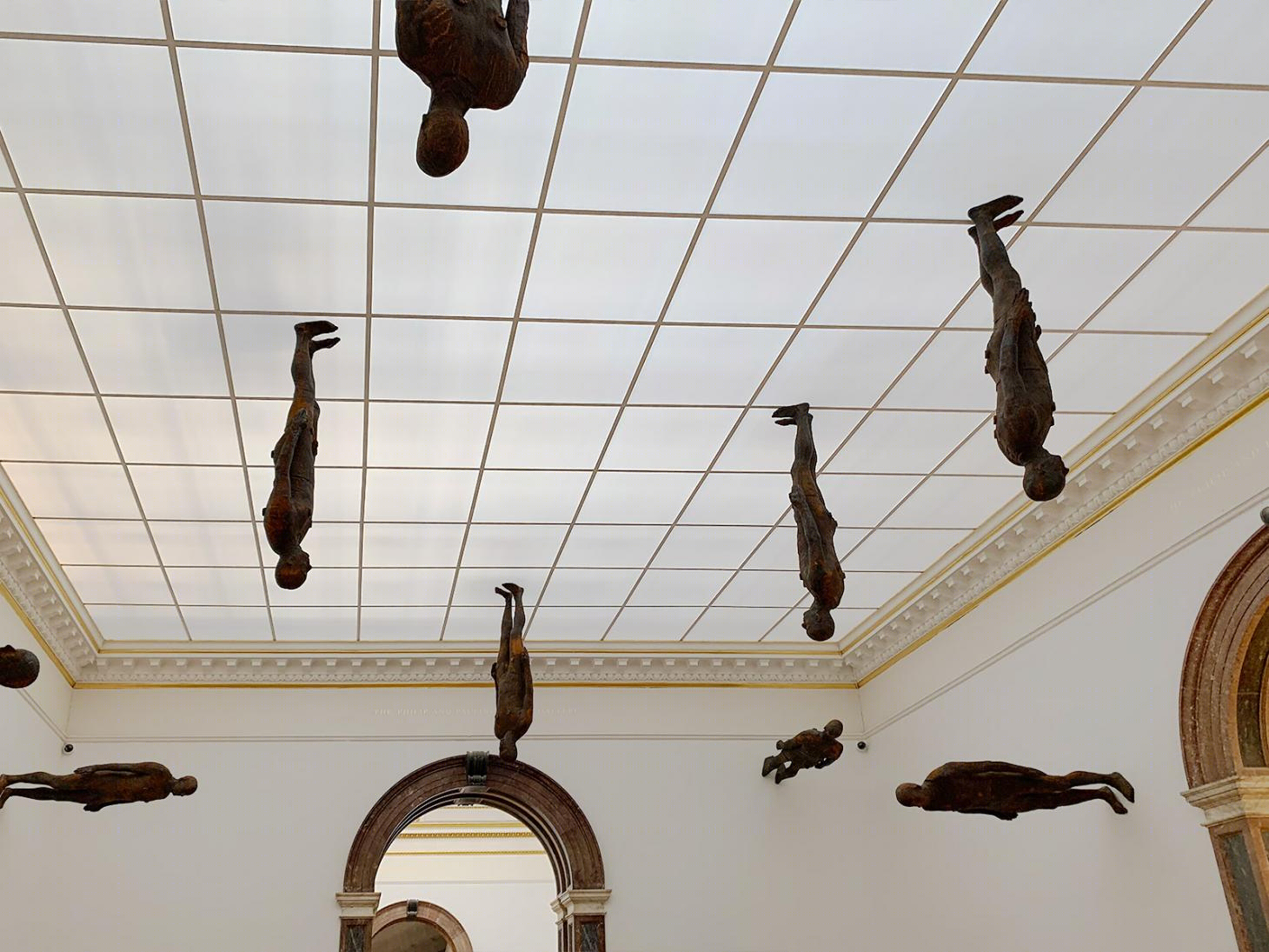 沉浸于 Antony Gormley 的 Royal Academy 艺术展-24