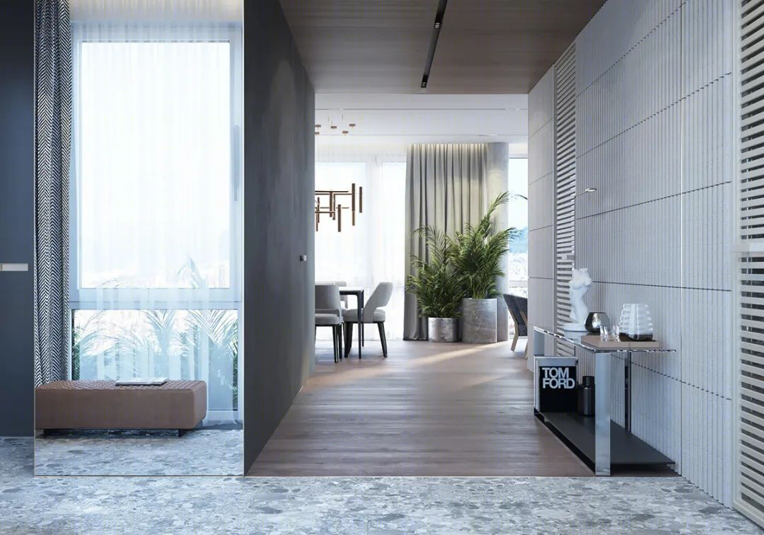 布拉格 170㎡个性高层公寓丨意大利布拉丨oni architects-21