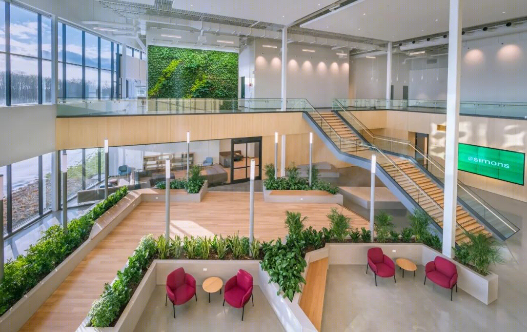 Campus Simons | 编织灵感现代办公楼设计-30