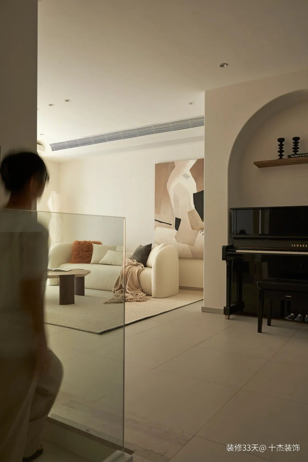 203 平纯净奶油色系底跃丨十杰装饰（宁波）-11