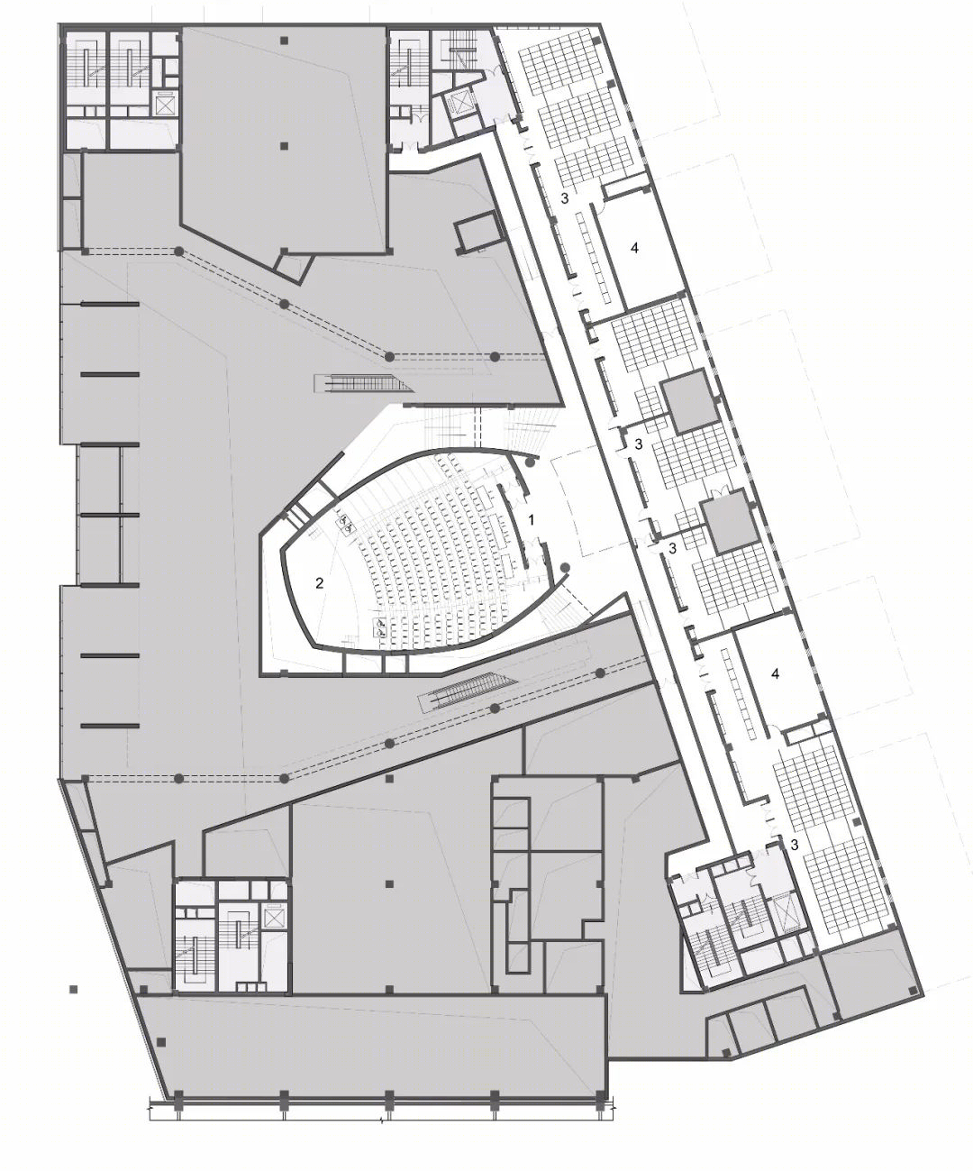 张家口图书馆丨中国河北丨北京天作空间设计公司+清尚设计院-75