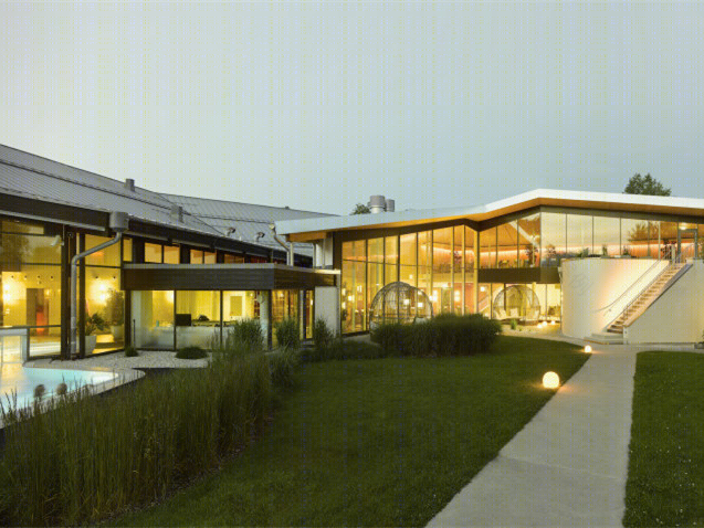 巴特艾布林温泉浴场扩建丨Behnisch Architekten 事务所-6