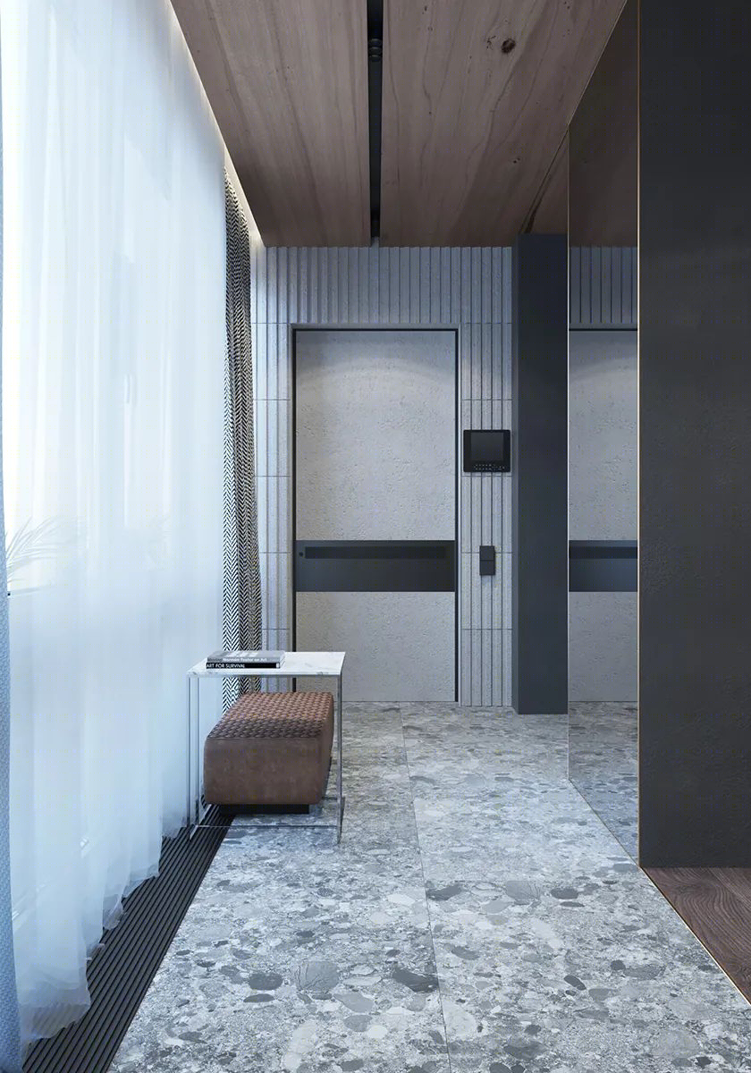 布拉格 170㎡个性高层公寓丨意大利布拉丨oni architects-22