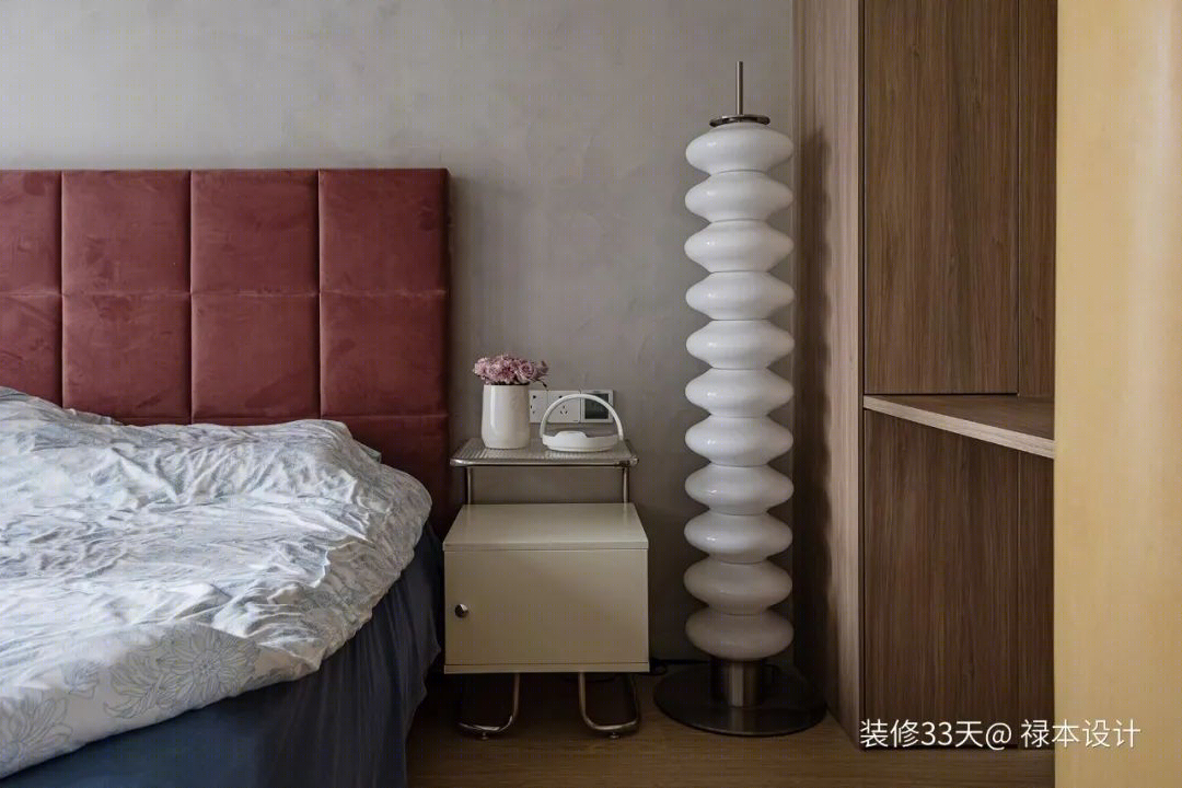 清新奶油色系混搭三室丨中国芜湖丨禄本设计(芜湖)-40