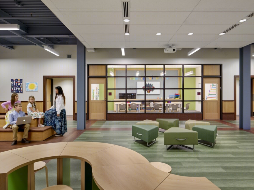Kohelet Yeshiva Lab School 设计丨美国宾夕法尼亚丨Archer & Buchanan Architecture-17