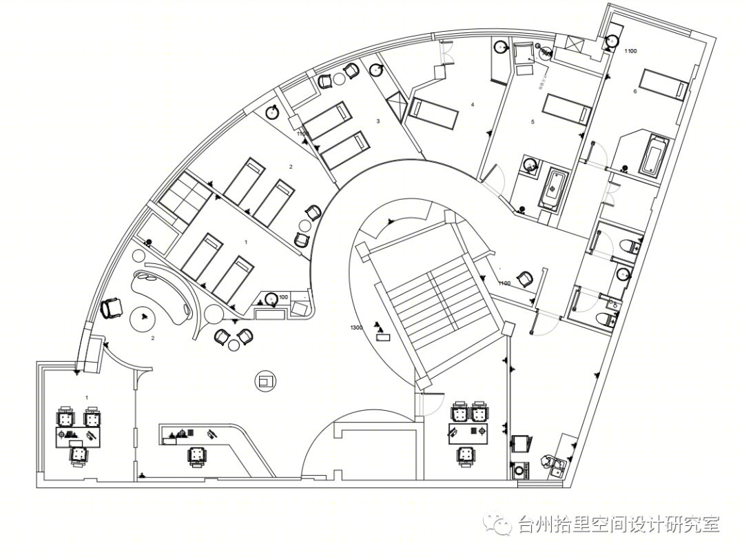 台州星美人美容院 | 冯江国现代简约设计-14