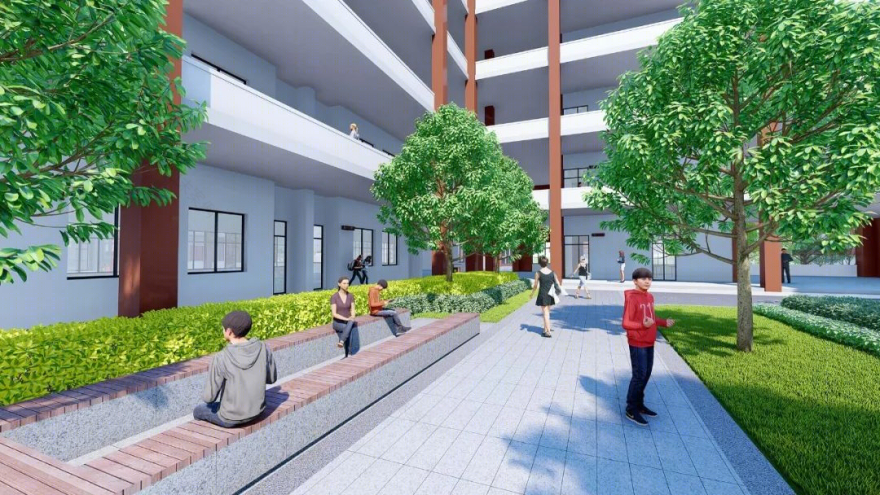 南宁市第四十三中学改扩建工程丨中国南宁丨广西华景城建筑设计有限公司-51