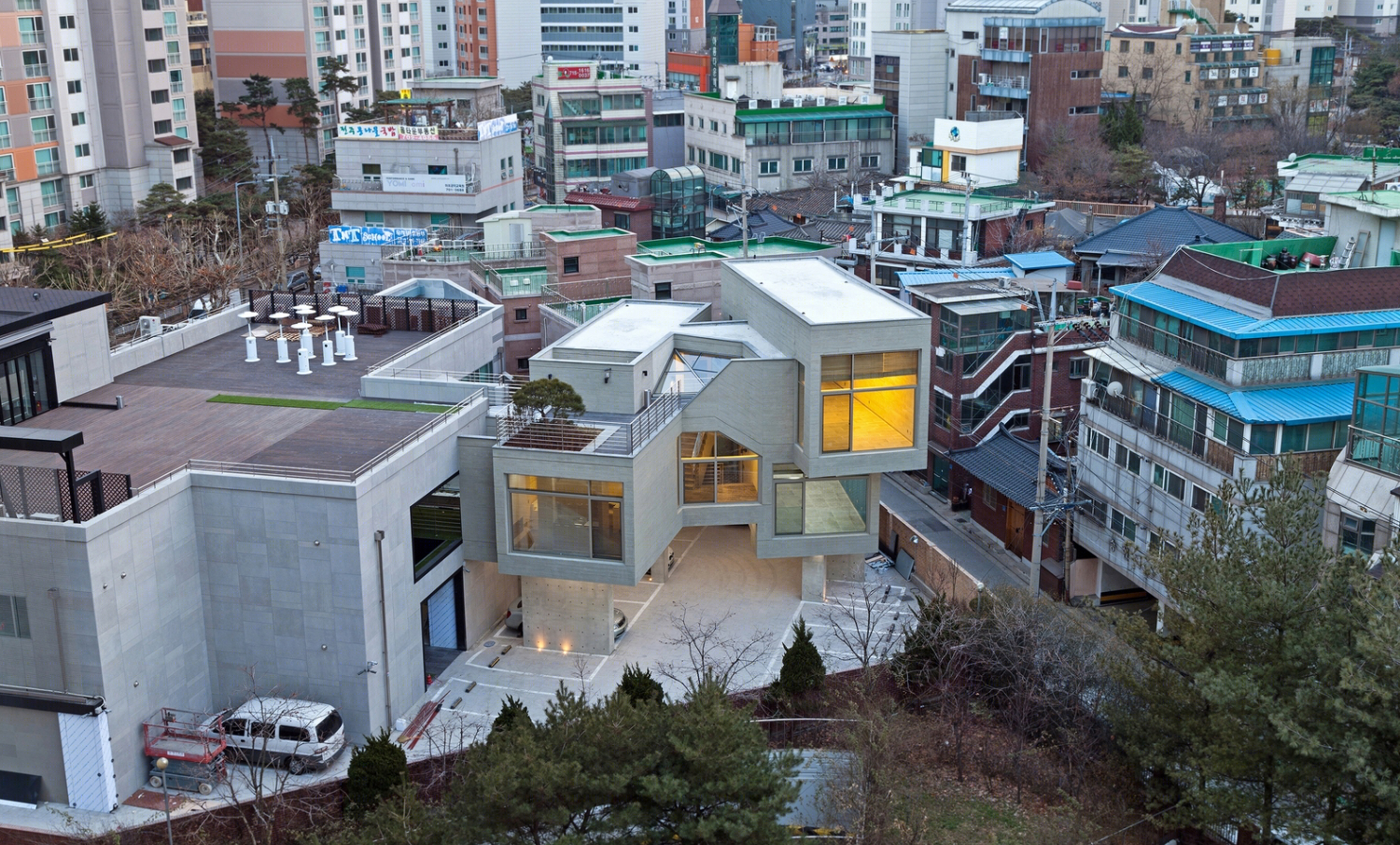 韩国CARVER KOREA化妆品全球总部丨D-Werker Architects-17