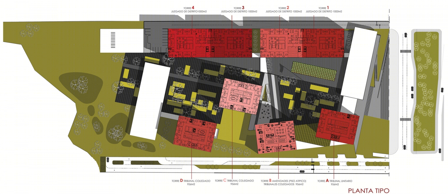 墨西哥哈利斯科州联邦法院城丨TACHER Arquitectos-36