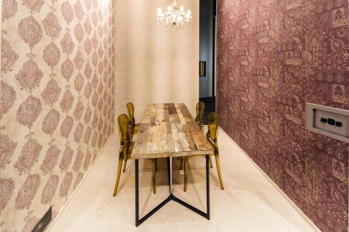 法兰克福展会上的 Grandeco 壁纸展厅 | Franken Standbouw 打造的真实家居空间-30