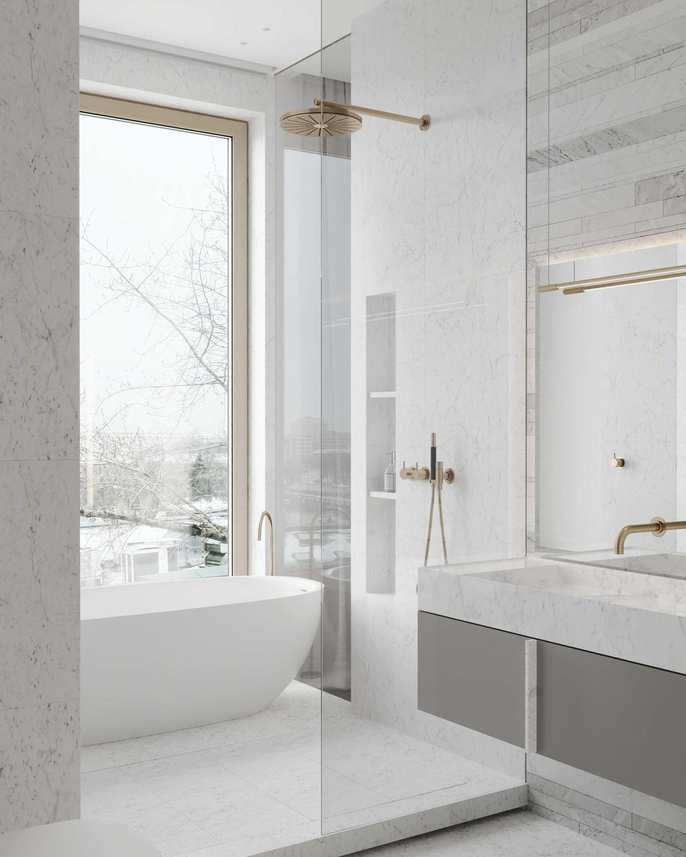 87㎡简约风空间设计 超有质感和意境！-32