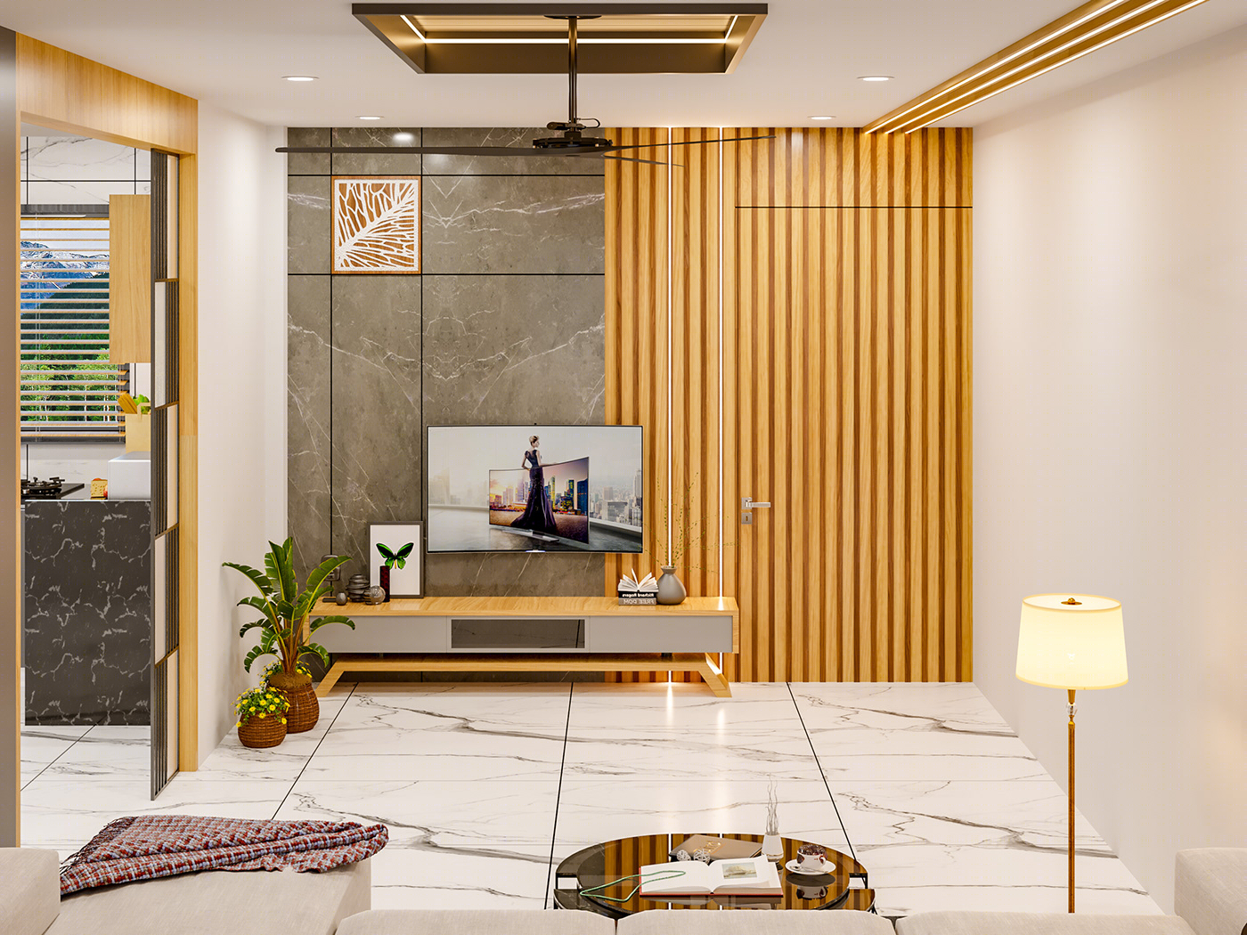 Anastasiya Gushchina丨公寓丨FLAT INTERIOR AT SURAT-5